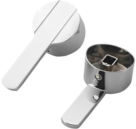 NHPY 1 Pezzi Maniglia Miscelatore Doccia, Maniglia A Leva Per Rubinetto Per Rubinetto A Maniglia Singola Con Cartuccia Da 50Mm Di Diametro Rubinetto Dell'Acqua Hd(10X11Mm)
