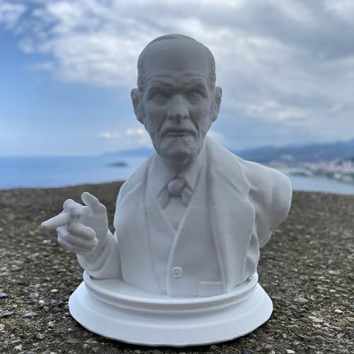 Sigmund Freud Bust, Sculpture 13cm Neurologist Freud Statue