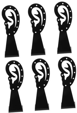 LIFKOME 6stücke Ohrring-ausstellungsständer Tabletop Schmuck-organizer Für Einzelhandelsgeschäfte Und Individuelle Aufbewahrung