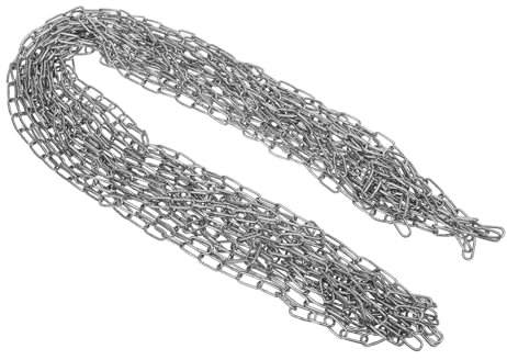 KONTONTY Cadena De Acero Inoxidable Resistente para Colgar Hamacas Cadena para Columpio De Jardín De Alta Resistencia