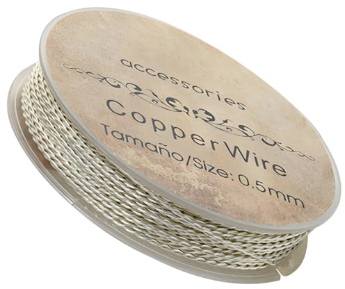 Alambre trenzado de plata de ley de 32.8 pies para manualidades de abalorios y joyas, ideal para pulseras, aretes, tobilleras y colgantes