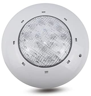HIAKDOFT Luz LED para Piscina Lámpara de Pared Sumergible Blanca Decoración Resistente y Antimpacto para Fiestas y Exteriores