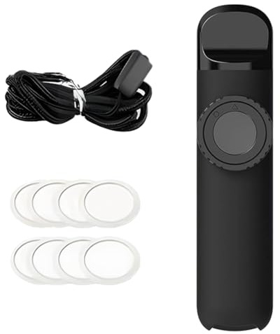 Kazoo ajustable para entretenimiento y todos los instrumentos (negro, incluye 8 membranas y 1 cordón).