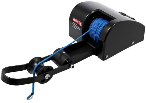 Verricello Elettrico Per Ancora, Verricello Marino Da 12 V, Con Telecomando, Leggero E Portatile, Gonfiaggio E Sgonfiaggio Rapidi E Lunghezza Regolabile, Per Pesca, Canottaggio, Surf Attività