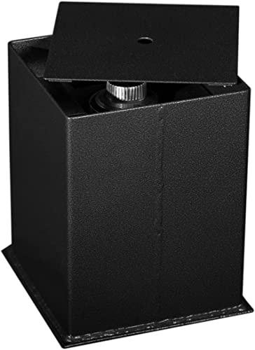 Protex IF-1212SC II Floor Safe,under ground safe, LaGard group II combination lock, Sturdy steel cover,Drill resistant carburized hard plate, Powder coat finish
