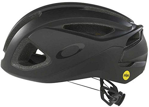 Oakley Aro3 Schwarz - Leichter belüfteter Fahrradhelm, Größe S - Farbe Blackout