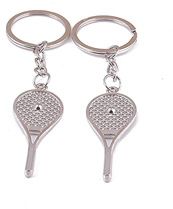 ARFUKA Schlüsselanhänger Partner Geschenke Schlüsselanhänger Tennisschläger Anhänger Autoschlüsselanhänger Keychain Schlüsselring Geburtstag Valentinstag Weihnachtsgeschenke für Frauen und Männer