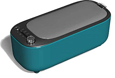 Pulitore ad ultrasuoni Portatile Pulitore per Gioielli ad ultrasuoni a Basso Rumore, con Timer Digitale per Gioielli Occhiali da Vista Orologi Anelli Rasoi