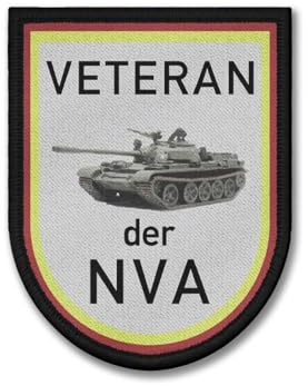 Patch Veteran der NVA Panzer Kampfpanzer T-55A DDR Armee offensiv Einsatz #42469