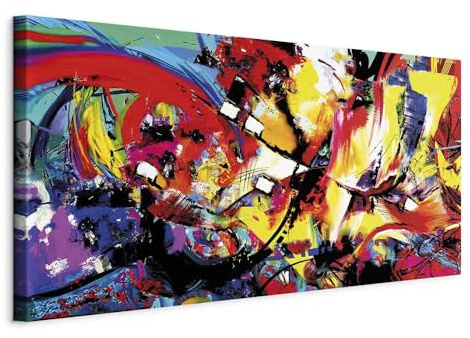 murando - Akustikbild 120x60 cm Bilder mit Akustikschaumstoff Hochleistungsschallabsorber Schallschutz Leinwandbild XXL 1 tlg Wandbild 020101-217