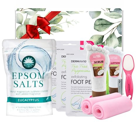 Ultimatives Fußpflege-Set mit Peeling-Essentials für Fußmaske, Fußpeeling-Maske, Fuß-Spa (Kokosnuss, Einheitsgröße)