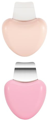 Laroal 2PCS Gesicht Spachtel Mitesser Schaber Pickel Schaber Mitesser Entferner Schaber Kunststoff Mitesser Schaufel