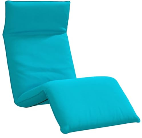 vidaXL Sonnenliege Klappbar Türkis 175x54x8,5 cm Oxford-Gewebe