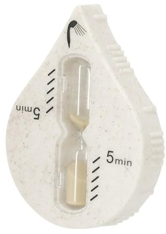 Sanduhr Dusche - 5 Minuten - Umweltfreundlich - Kinder (Stil 4 - Weizenstroh)