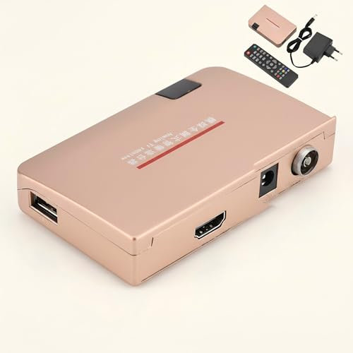 RF a HDMI Adaptador RF a HDMI Todos los Convertidores Adaptador Smart TV Para Television Proyectores Multimedia Con Mando Distancia Compatible Canales IPTV España 251 Programas