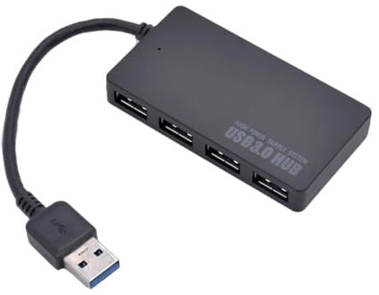 Lurrose Usb Hub Ports Multi Usb Plug for Laptop Power Supply Hot Swap Splitter for Pc Tablet Smart Phone