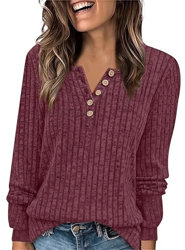 YKDLLF Pull Femme Chic Chaud Couleur Unie Col Rond Manche Longue Hiver Pull Femme Col Rond Femme Hiver Chaud Chic Automne Tendance en Tricot avec Bloc De Couleurs Sweater