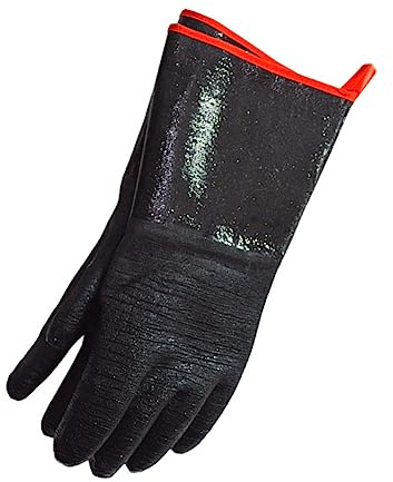 Tofficu de Barbecue Durables Résistants Chaleur avec Protection Antidérapante pour Cuisson et Grillade de Cuisine Étanches Noirs pour Four et Barbecue