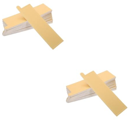 GOTTAJOY 400pcs Rectangular Paper Cardboard Cake Boards for Mousse Dessert Display Trays and Pastry Pizza Bases