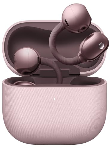 HUAWEI FreeClip 2, trådlösa Bluetooth-hörlurar, öppna ear-hörlurar, särskilt lätt för hela dagen, 38 timmars batteritid, iOS och Android, IP57, 30 månaders garanti, lila