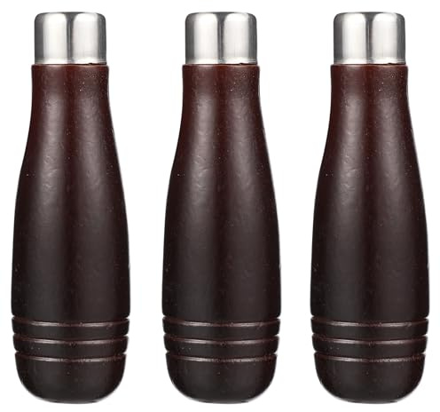 MUCKLILY 3 Mangos de Madera para Formones para Madera Agarre Cómodo y Control Mejorado Accesorio de Archivo Duradero para Herramientas