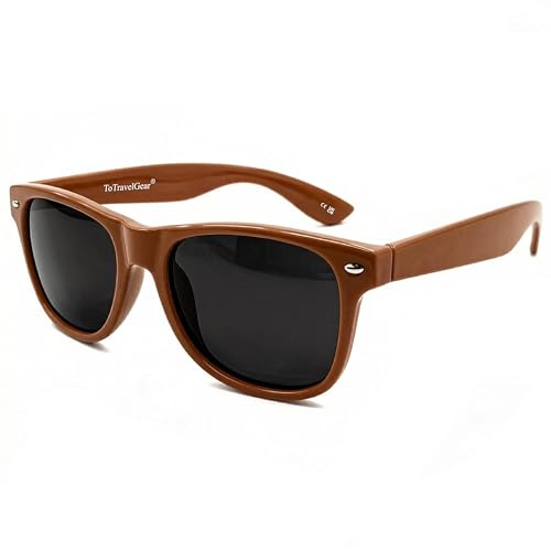 toTravelGear Polarized Sunglasses for Women Men Trendy Rectangle Sun Glasses for Driving Travelling Hiking UV Protection