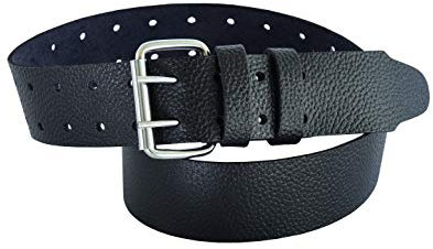 Scaffolding Professional Black BBI Heavy Duty Leather Work Tool Belt 2'' Wide Brand Top UK Quality