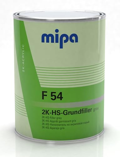 MIPA 2K-HS-Grundierfiller F 54 Füller, Grundierung, grau Autolack Lack 1 Liter