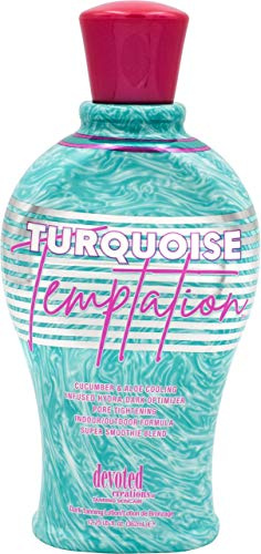 Devoted Creations Turquoise Temptation Indoor and Outdoor Tanning Lotion 12.25 oz