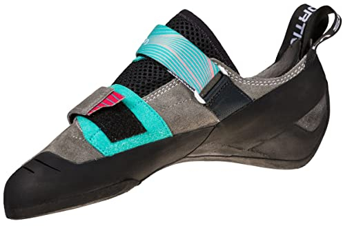 LA SPORTIVA 30C909402 Damen Kletterschuhe, Clay/Hibiscus, 40.5 EU