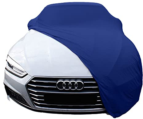 Star Cover Indoor Autoabdeckung kompatibel mit Audi A5 SUPER Soft Stretch
