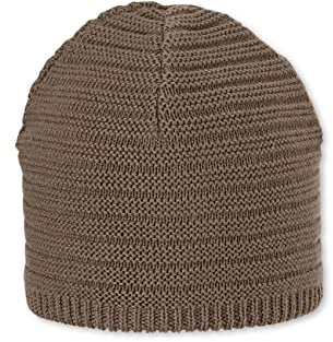 Sterntaler Strickmütze Rippe, Barnhatt Unisex, Braun, braun