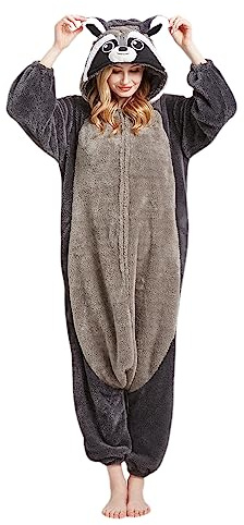 SimZoo Adulte Kigurumi Pyjama Unisexe Anime Cosplay Onesies Déguisement Costume Halloween Carnaval Noël Vêtements De Nuit