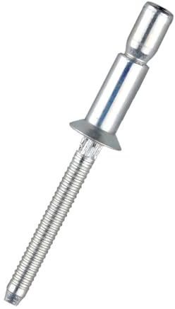 Remache ciego estructural avellanado de alta resistencia, 30/50 Uds., remache de acero al carbono ( Color : 4.8X16 mm , Size : 50Pcs )