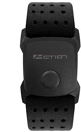 Eighosee Monitor de ritmo cardíaco de acción, correa de mano, Bluetooth 4.0 ANT+, sensor inteligente de fitness para ciclismo al aire libre y deportes