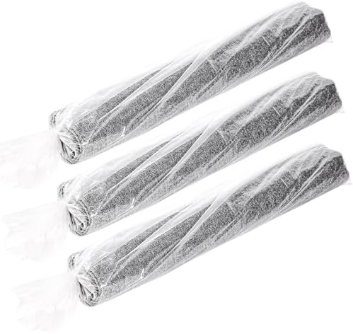 Rug Storage Bag, Pack of 3, Fit for Rolled Rug up to 10'x 14', Clear Plastic Rug Bags for Carpets Runners Perfect for Rug Storage/Moving/Packing/Shipping and Other Foldable Large Objects
