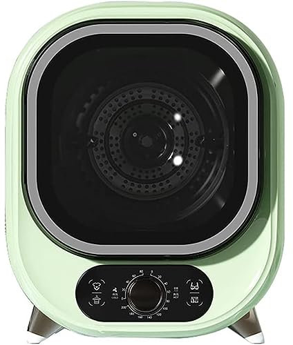 Mini Secadora de Ropa portátil eléctrica, Secadora de Ropa de Secado rápido, Secadora de Ropa de Secado rápido compacta de Carga Frontal de Capacidad, bajo Nivel de Ruido, para Viajes, Apart