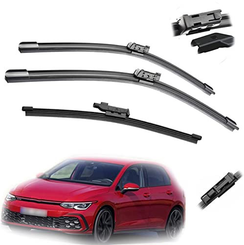 DWDUI 26 18 10 Auto Front Heckscheibe Scheibenwischerblätter Bürsten Cutter Zubehör Für V&w Für Golf 8 2020 2021