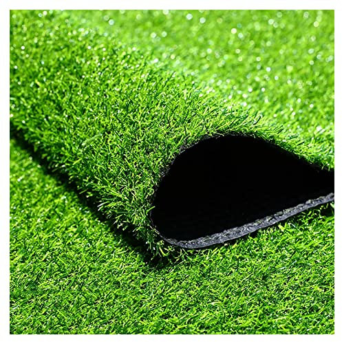 Erba artificiale 3,5 x 4,6 m, per interni ed esterni, tappeto in erba sintetica adatto agli animali domestici, altezza del pelo 2 cm, tappetino da giardino e prato, dimensioni 2 x 5 m