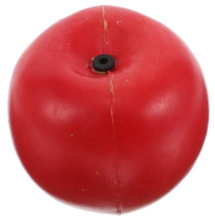 Vaguelly Fruchtmodell Kleine Plastikäpfel Maraca Instrument Musikinstrument Für Frühes Lernen Gefälschte Früchte Kinder Maracas Apfelmanipulationen Heimdekoration