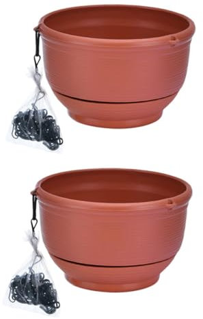 Milisten Jardinière Suspendue Décorative en Chlorophytum Style Moderne pour La Maison