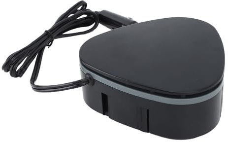 ACOGEDO Riscaldatore per Auto Portatile da 12 V, Riscaldamento Rapido Regolazione a 2 Marce Sbrinamento Rapido Disappannamento Riscaldatore per Auto a Doppio Uso Caldo Freddo Sbrinatore per (Modello