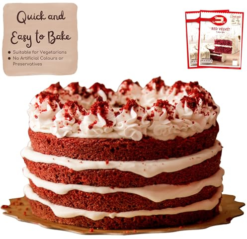 Red Velvet Chocolate Cake Mix 450g x2