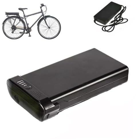 JHKJ 24 Volt 36 Volt Rear Rack E-Bike Lithium Li-ion Battery 24V 10.4Ah 14Ah 36V 10.5Ah 7.8Ah Electric Bike Luggage Rack Battery Replacement for 0-500W Mountain Bike Motor,36V 7.8Ah