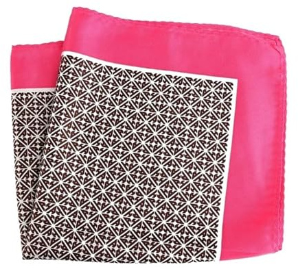 SDIUAKBV Kostympåse för män, ficknäsduk för män, storlek 33 x 33 cm, näsduk, blommig rutig för fest, Färg4, One size