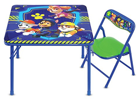 Paw Patrol Junior Table & Chair Set, Folding Table , Padded Chairs