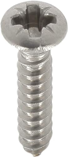 Restagraf - Vis à Tôle - Tête Fraisée Bombée Pozidrive - Inox - Standard DIN 7983 - Fixation Carrosserie - Réf. 7045 - Sachet de 25