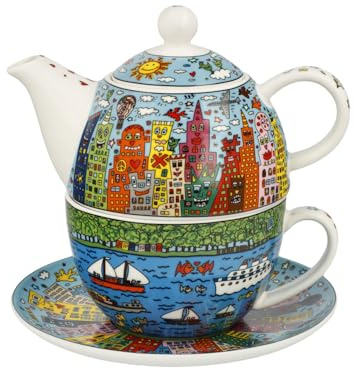 Goebel My New York City Day 26-103-35-1 Service à thé en porcelaine Multicolore 15,5 x 17 cm