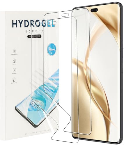 MEMELOKA 2 Piezas Protector de Pantalla para Honor Magic 7 Lite 5G/Honor 200 PRO, TPU Película de Flexible, Alta Definición y Alta Sensibilidad con 3D Cobertura Completa