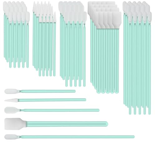 100 Pièces Coton Tige Cotton Tige Bâtonnets de Nettoyage Ecouvillon Différentes Tailles Adaptées aux Claviers à L'écran de Téléphone Portable au Kit Nettoyage Appareil Photo